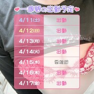 1주일 출근정보! !