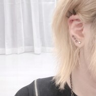 드디어 이루어진 피어싱 기념일💗