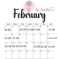 💖2월 출근표💖