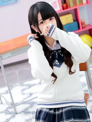 모에 귀여운 흑발 미소녀 - 우루