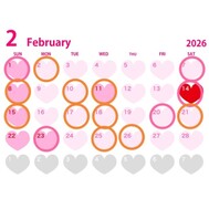 2월 출근표 🍫💕